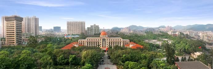学校办公楼全景 学校办公楼全景